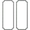 Ekena Millwork 28-in. W x 72-in. H Sussex Floral Panel Moulding Kit Double Panel PMLKSU28X72B - alternate 1